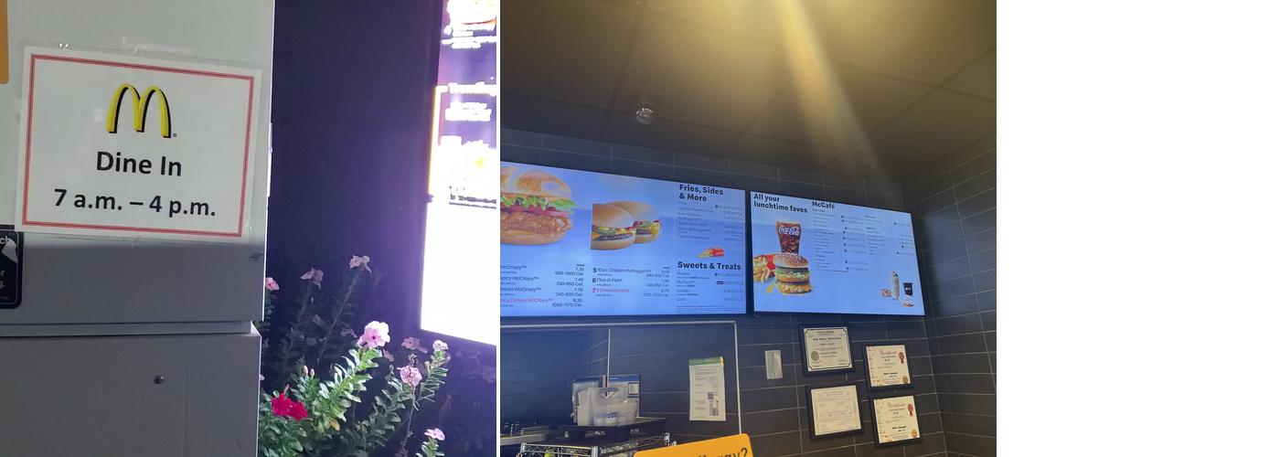 McDonald's Menu