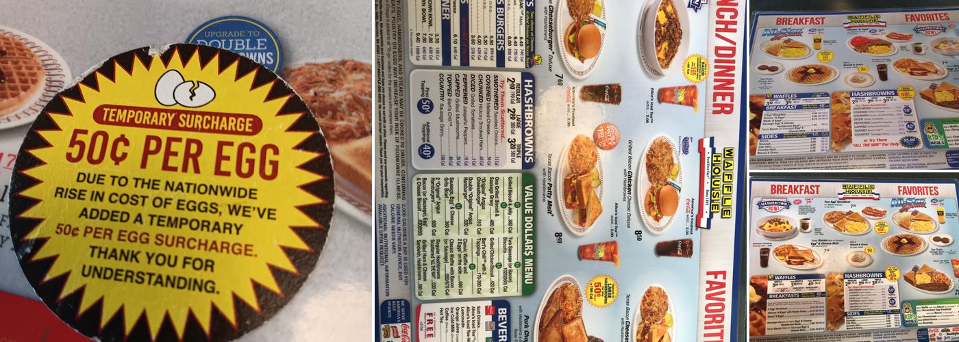 Waffle House Menu