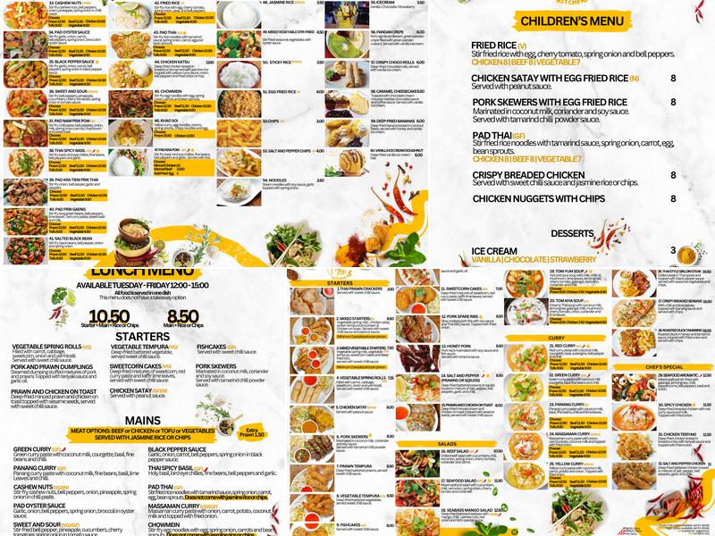 Noi's Thai Kitchen Menu
