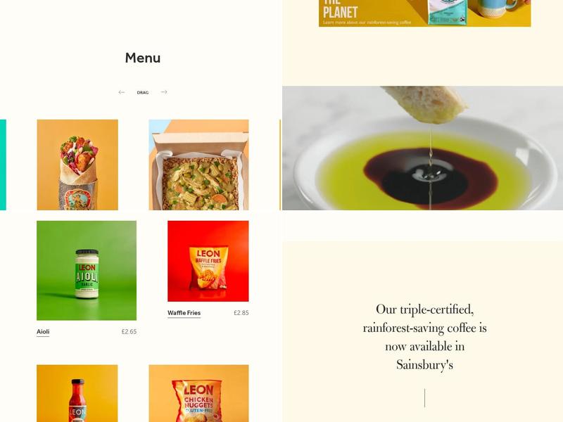 LEON Leeds Station Menu