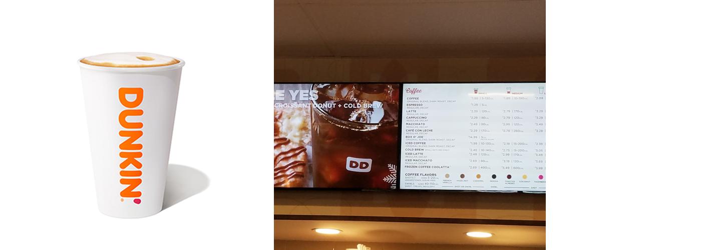 Dunkin' Menu