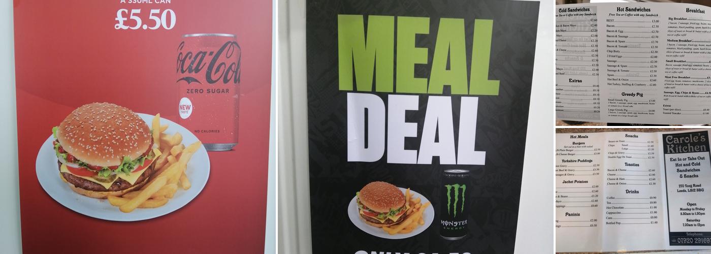 Carole's Kitchen Menu