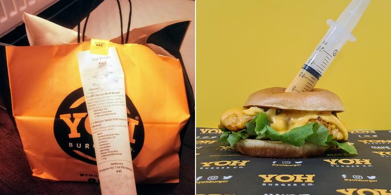 Yoh Burger & Desserts Delivery / Collection - Leeds Menu