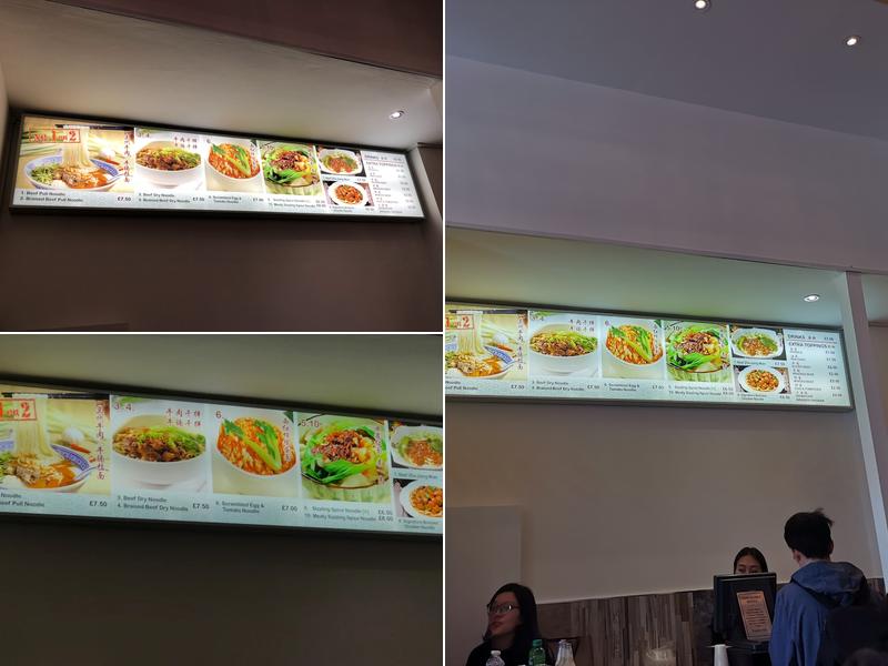 Noodlesta Menu