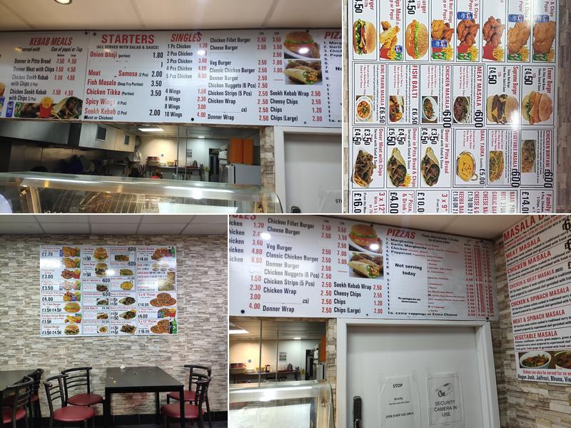 C F C & CURRY HOUSE original Menu