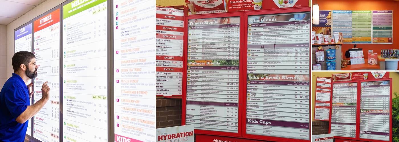 Smoothie King Menu