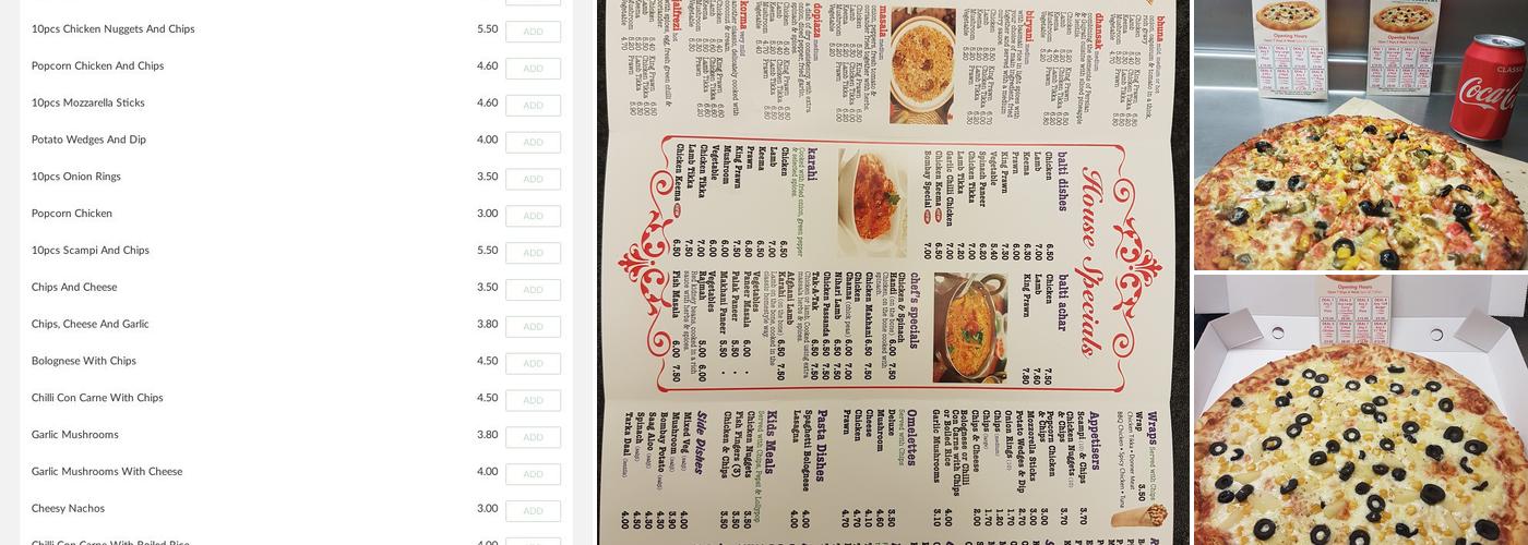 Pizza Top & Karahi House Menu