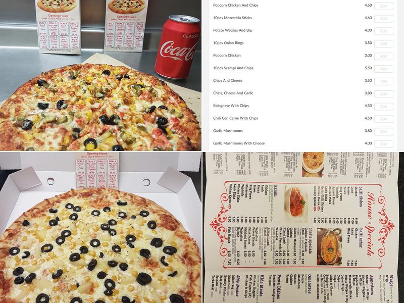 Pizza Top & Karahi House Menu