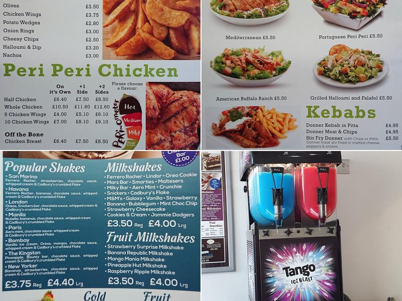 Berry's Grill House & Gelato Menu