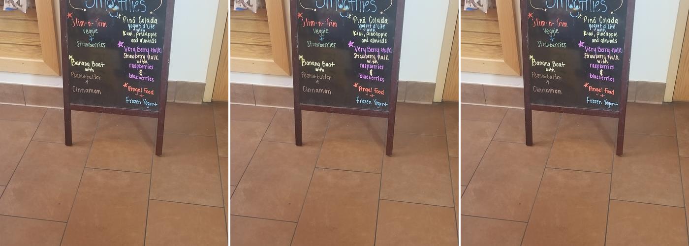 Smoothie King Menu