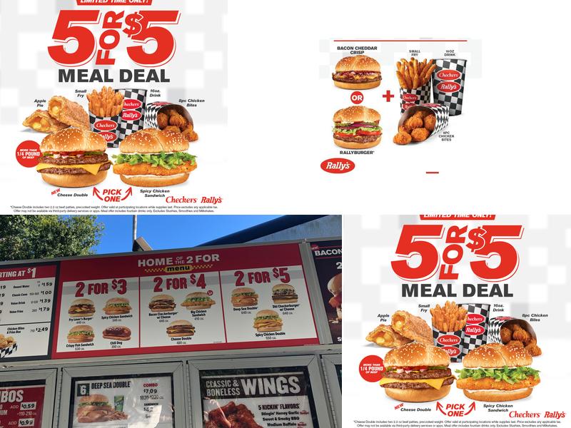 Checkers Menu