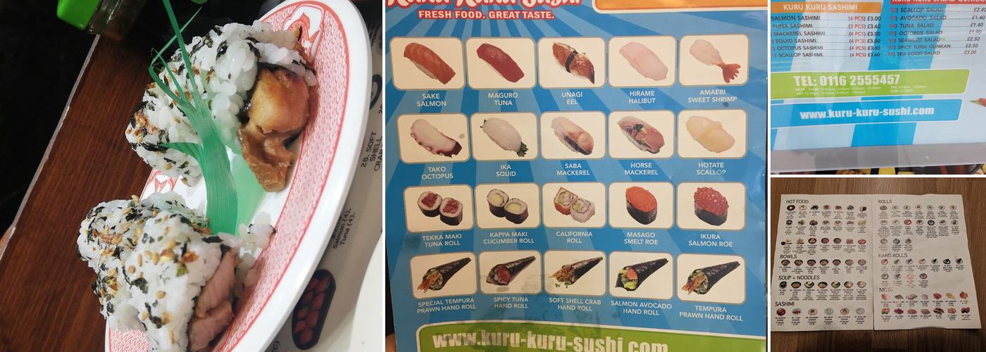 Kuru Kuru Sushi Menu