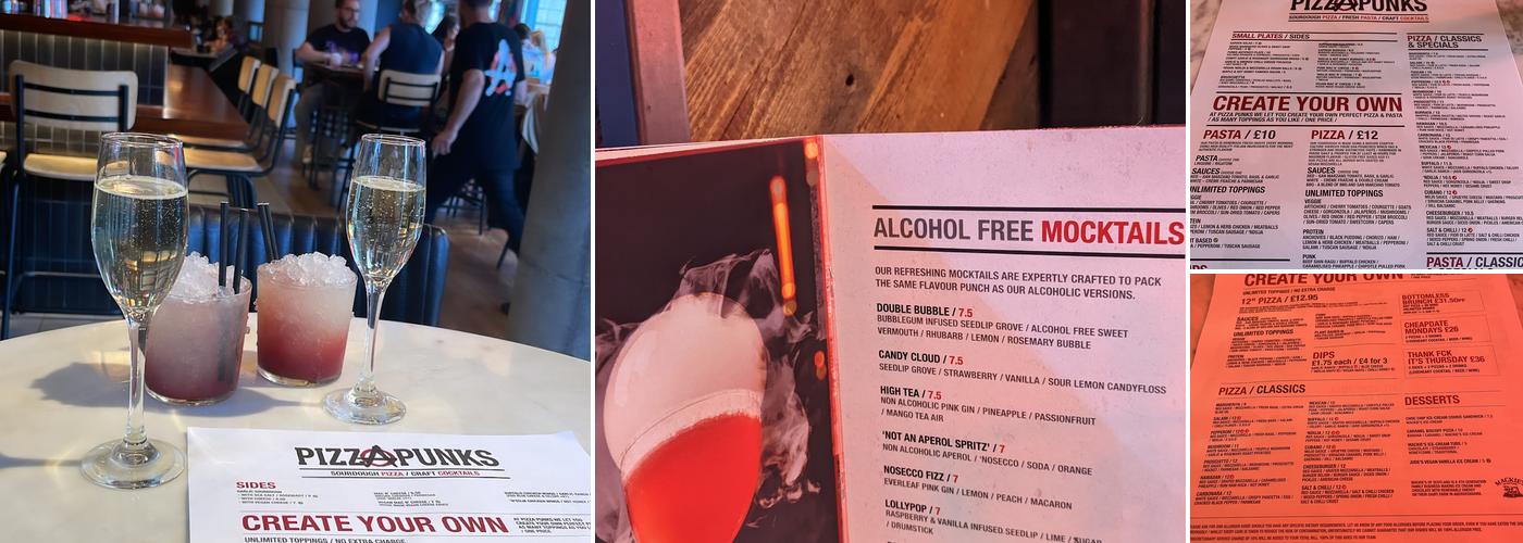 Pizza Punks Leicester Menu