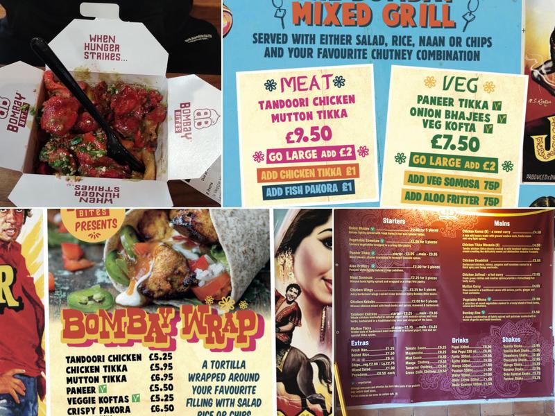 Bombay Bites Evington Road Menu