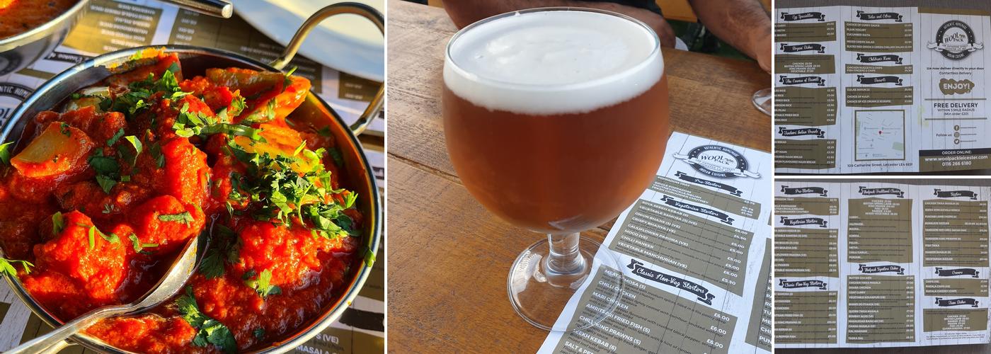 The Woolpack Bar and Restaurant Menu