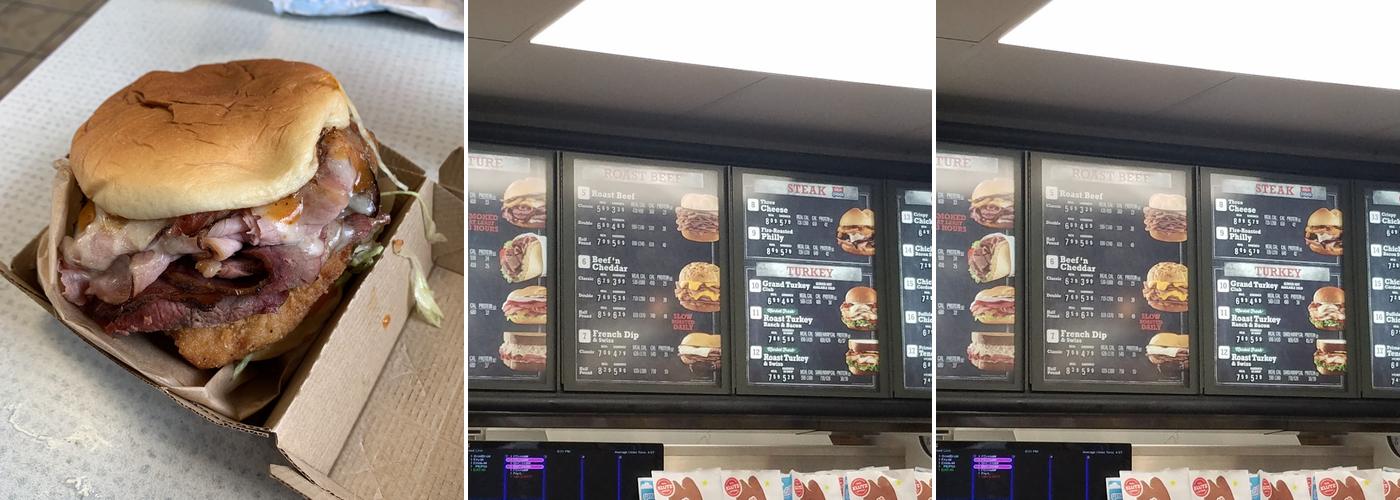 Arby's Menu