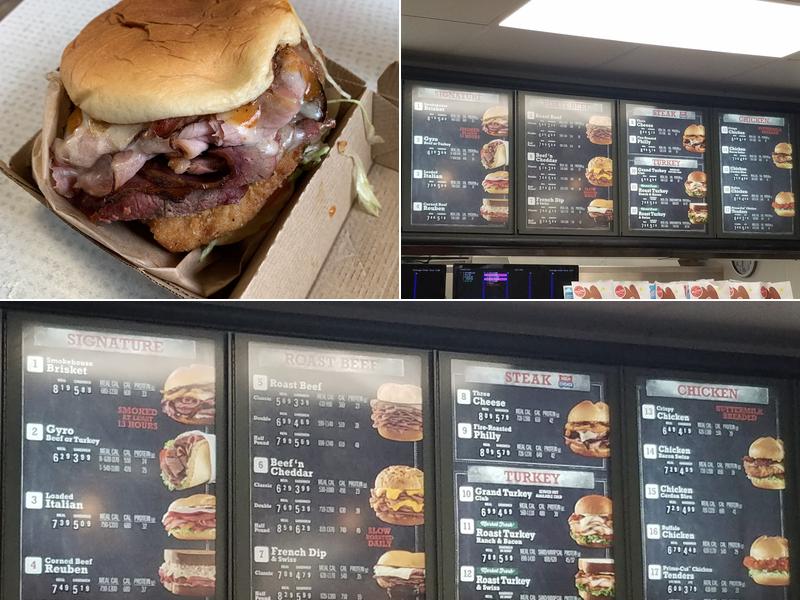 Arby's Menu