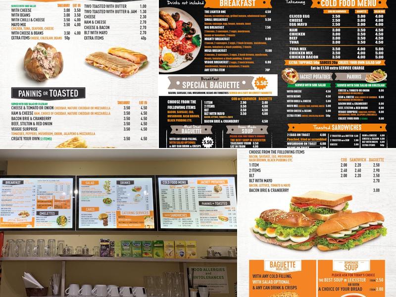 Curveside Bistro Menu