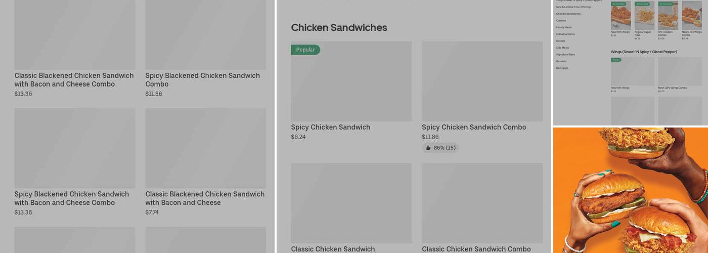 Popeyes Louisiana Kitchen Menu
