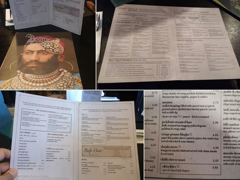 Café Delhi Menu