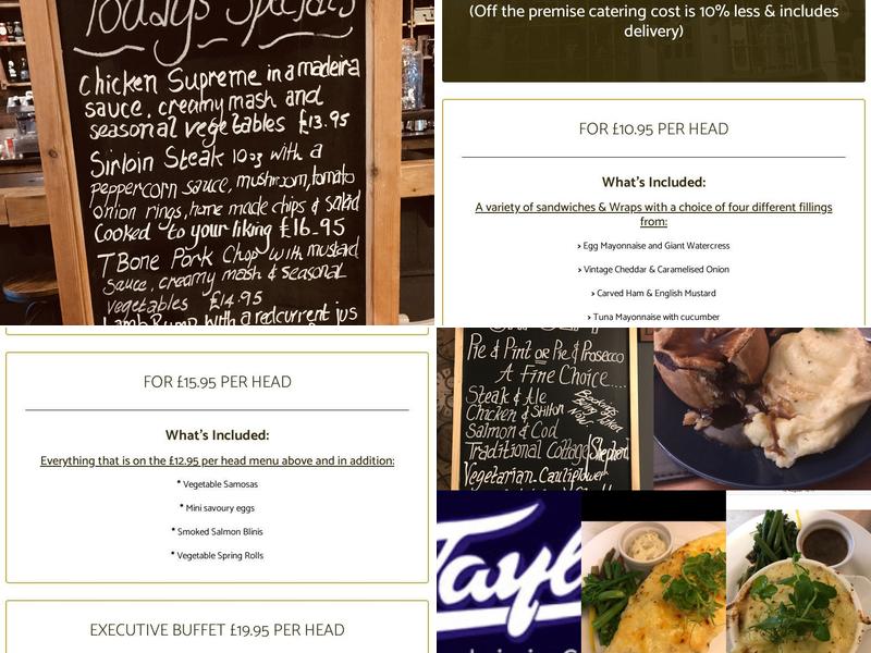 The Waterbridge Menu