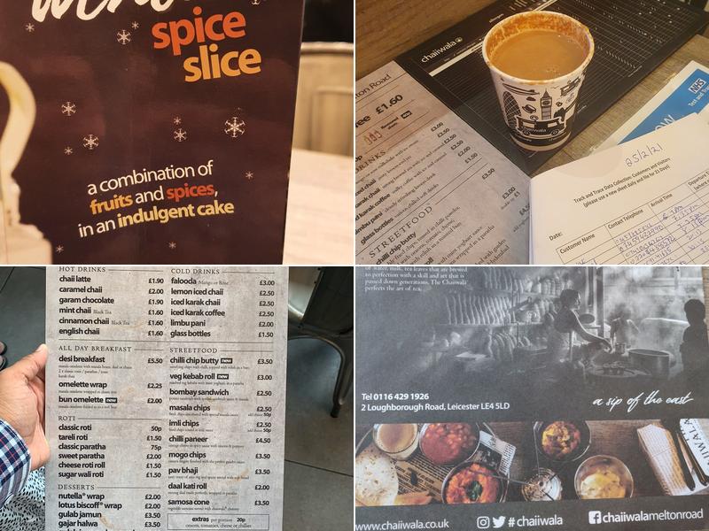 chaiiwala ️Melton Road Menu