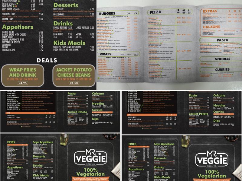 Mr Veggie Menu