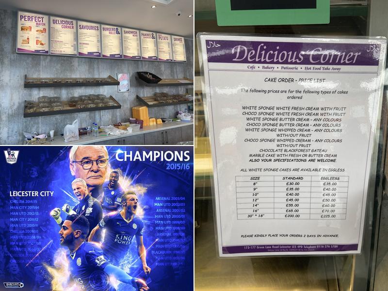 Delicious Corner Menu