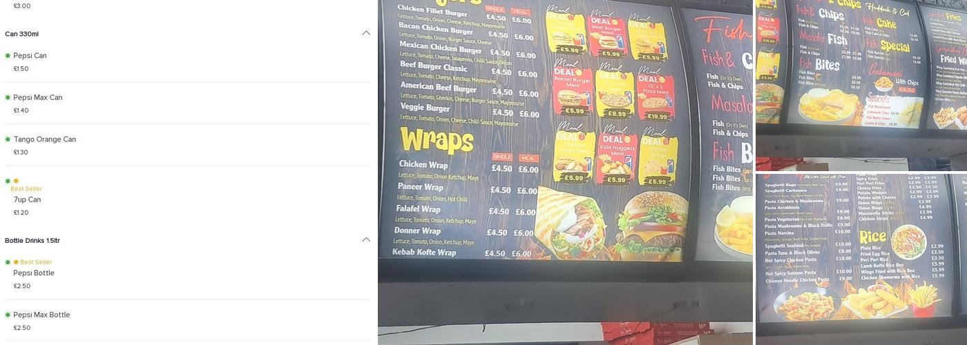 Pizza Italiano Fosse Road Menu