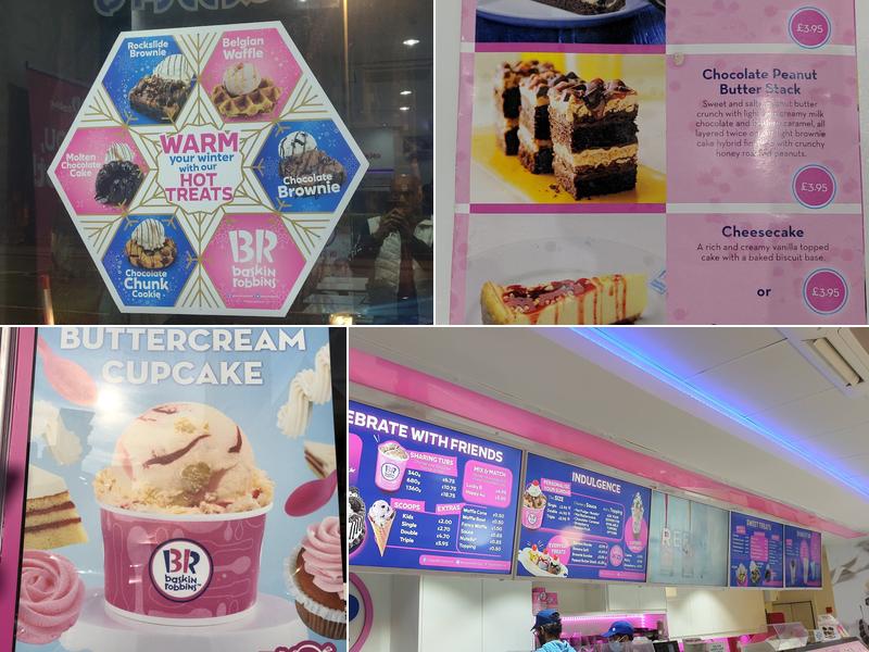 Baskin Robbins Menu
