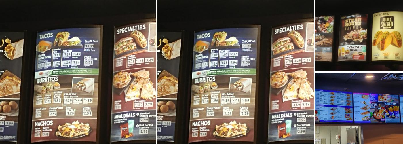Taco Bell Menu