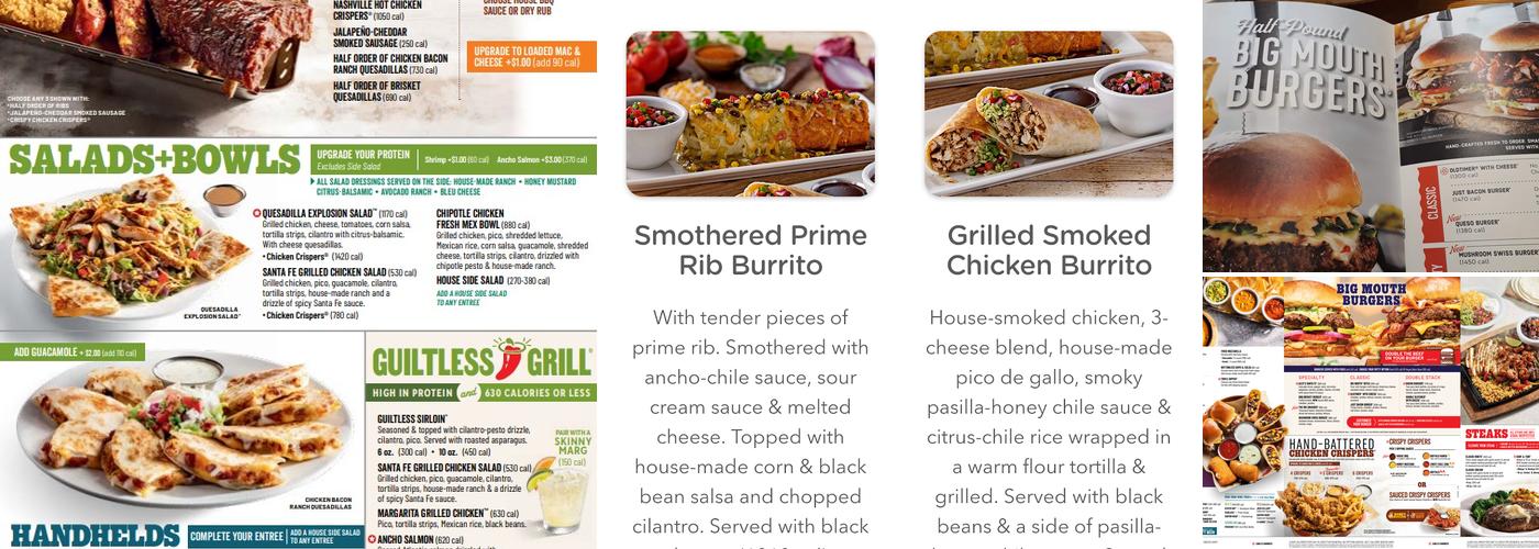 Chili's Grill & Bar Menu