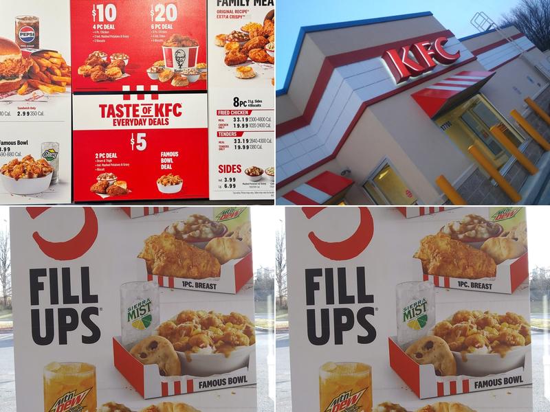 KFC Menu