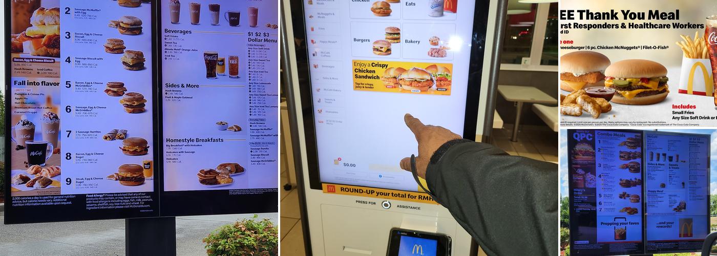 McDonald's Menu