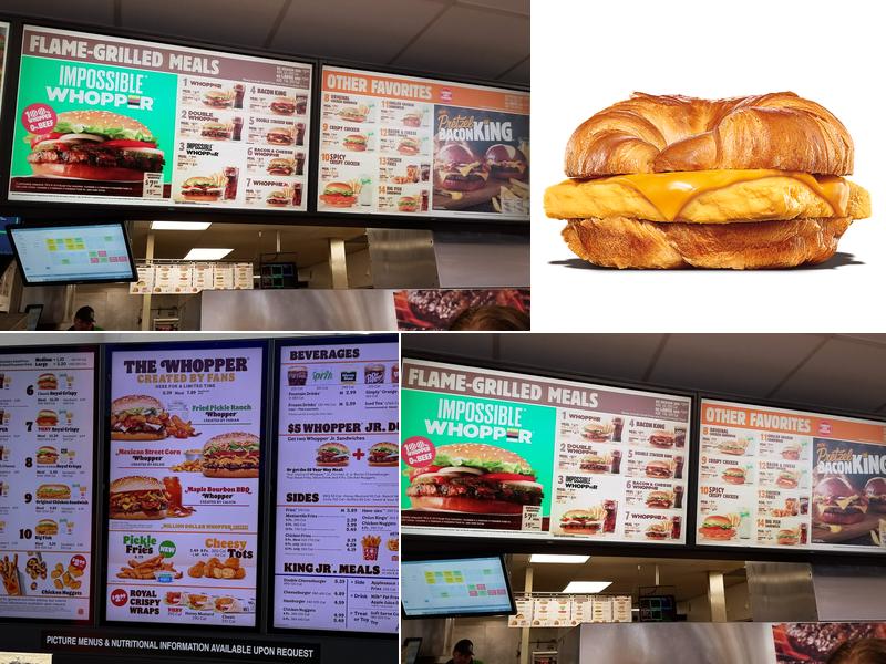 Burger King Menu