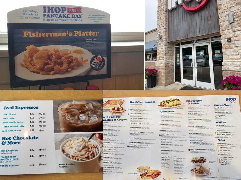 IHOP Menu
