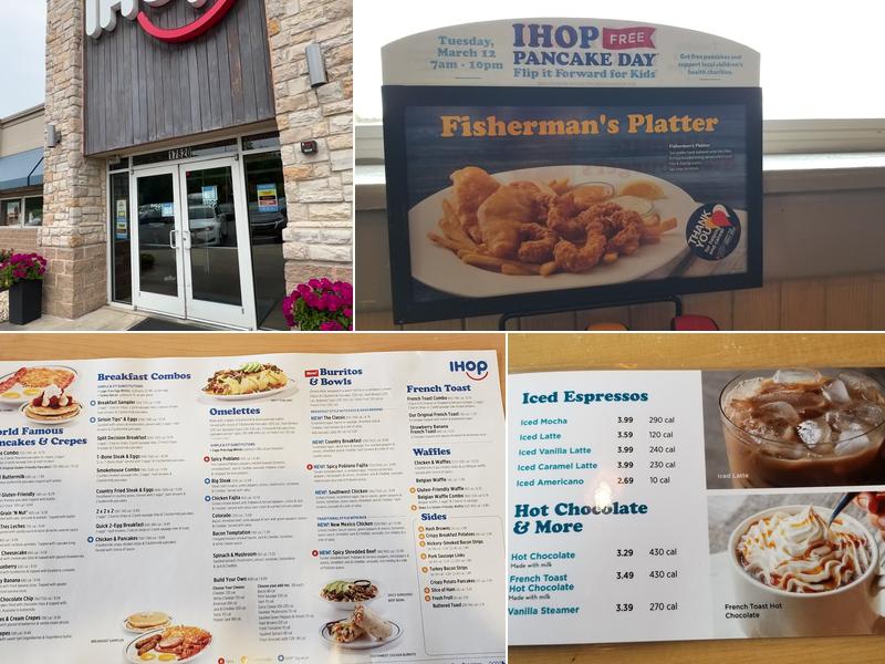 IHOP Menu