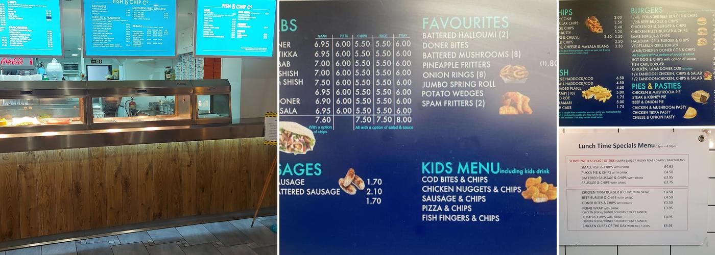 Fish & Chip Co. Menu