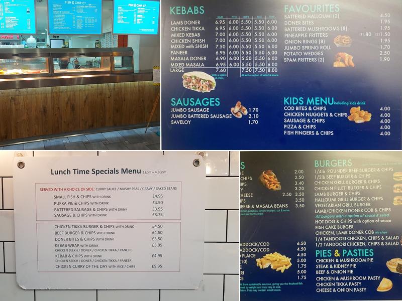 Fish & Chip Co. Menu