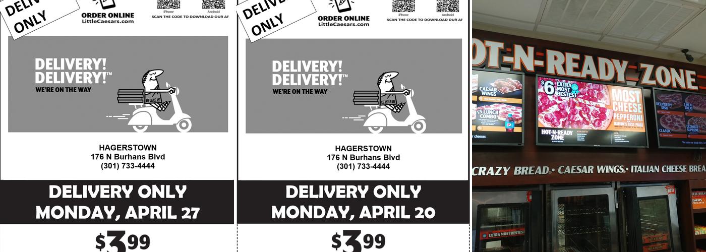 Little Caesars Pizza Menu