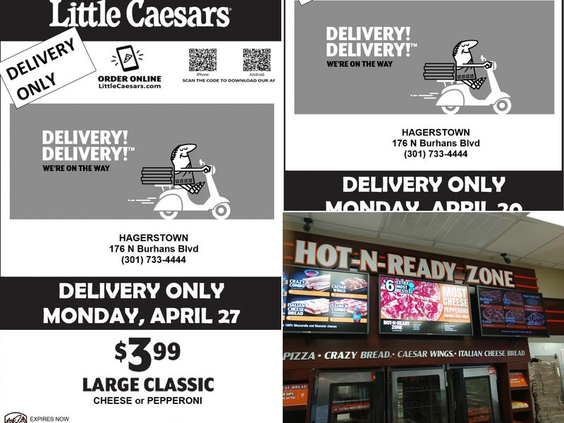 Little Caesars Pizza Menu