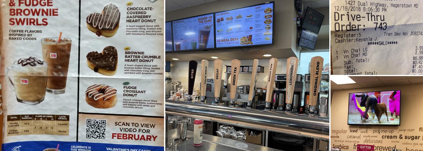 Dunkin' Menu