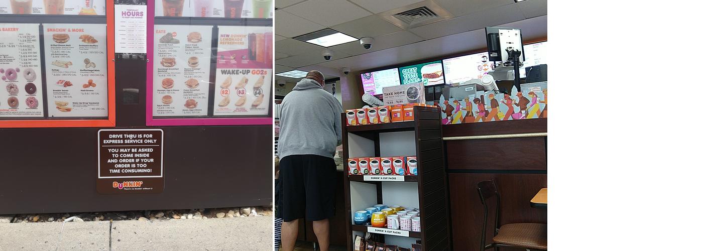 Dunkin' Menu