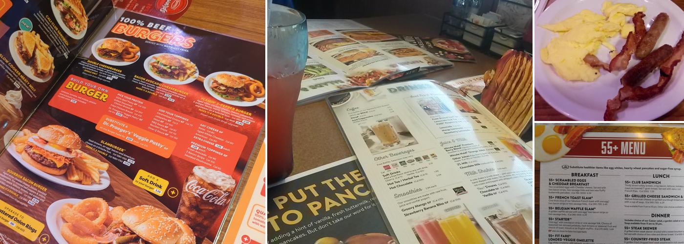 Denny's Restaurant Menu