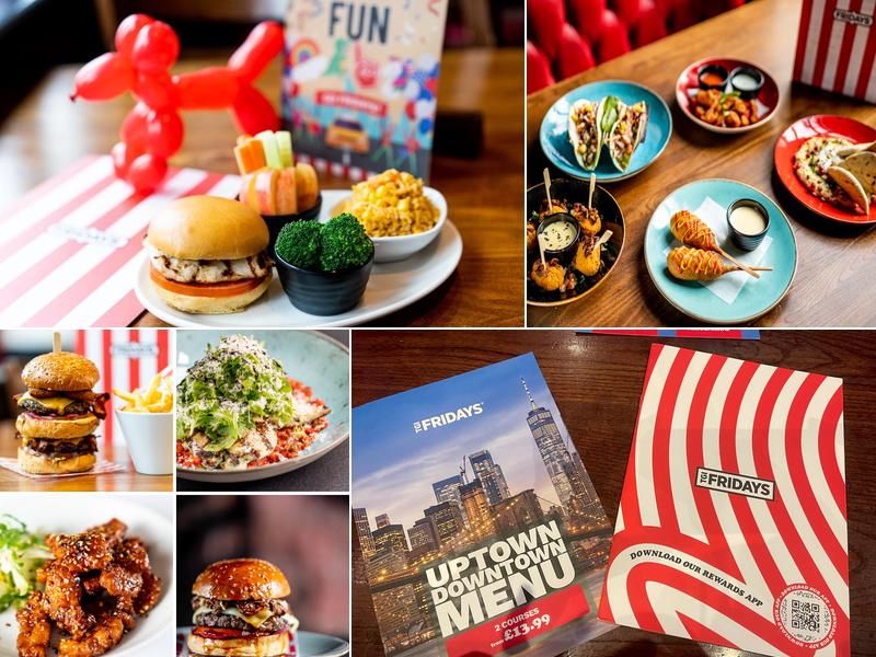 TGI Fridays - Cheshire Oaks Menu