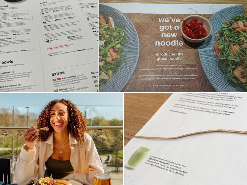wagamama cheshire oaks Menu