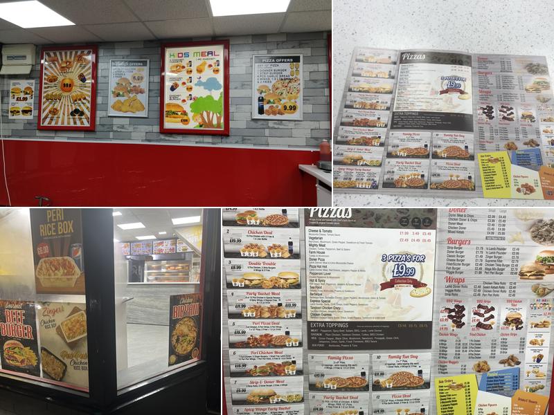 Chicken & Pizza express Menu