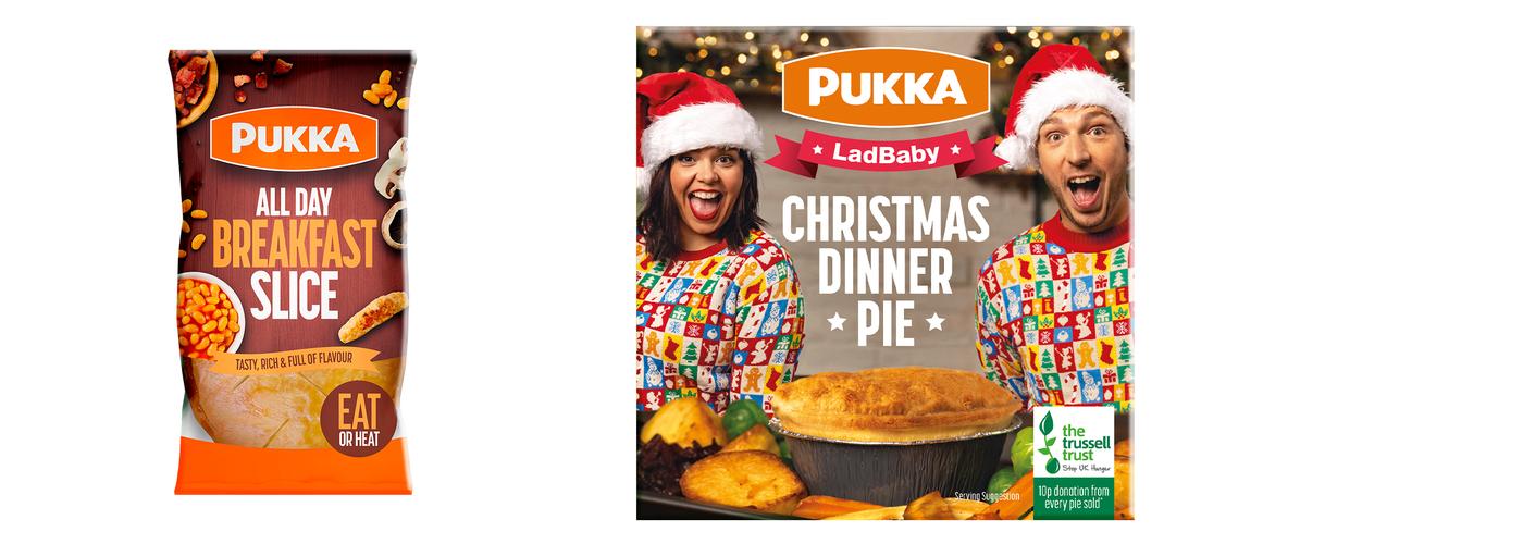 Pukka Pies Menu