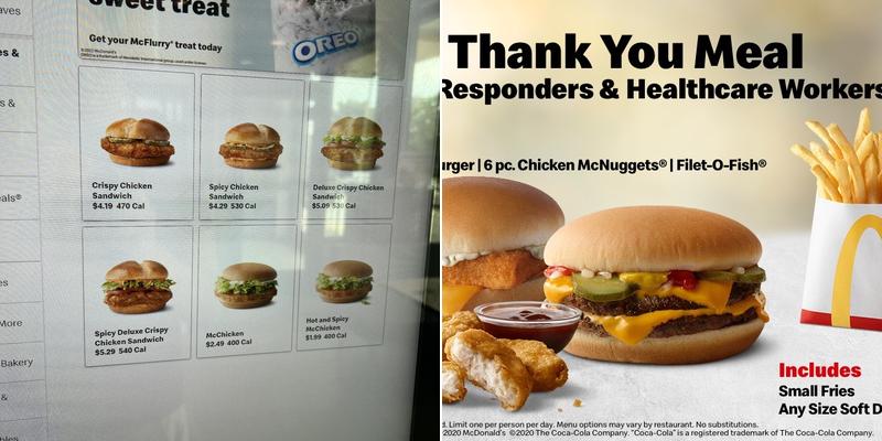 McDonald's Menu