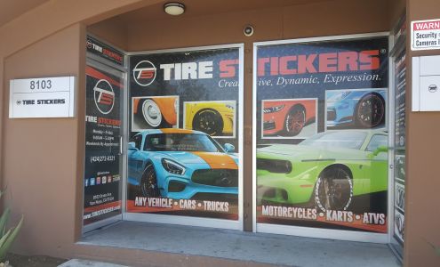 TIRE STICKERS
